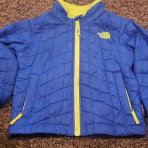 The North Face Kids Blue Thermoball Jacket